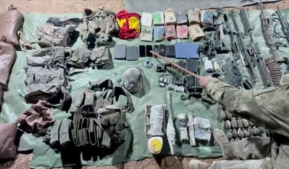 Pençe-Kilit Harekatı bölgesinde terör örgütünün kullandığı mağara tespit edildi