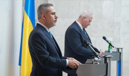 Dışişleri Bakanı Fidan, Ukrayna Dışişleri Bakanı Sibiha ile görüştü