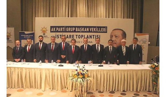 AK Parti'li büyükşehir belediye meclis grup başkanvekilleri, Adana’da buluştu