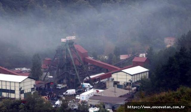 Bartın'daki maden faciası; ocaktaki yangın etkisini azalttı