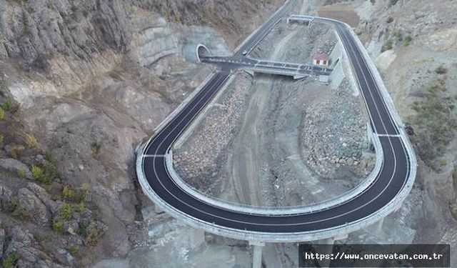 Bakan Karaismailoğlu: Yusufeli Barajı yolunda 56,7 kilometre tünel inşa edildi