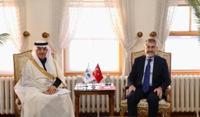 Bakan Nebati, İslam Kalkınma Bankası Başkanı Al Jasser ile görüştü