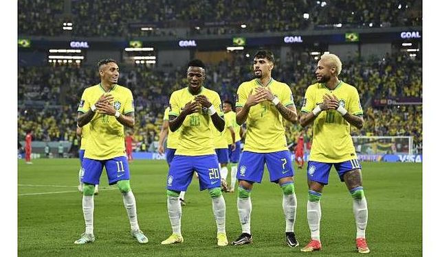 Brezilya, Dünya Kupası çeyrek finalinde Hırvatistan’ın rakibi oldu