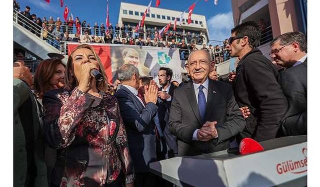 CHP Genel Başkanı Kılıçdaroğlu, Kocaeli'de kütüphane açılışına katıldı