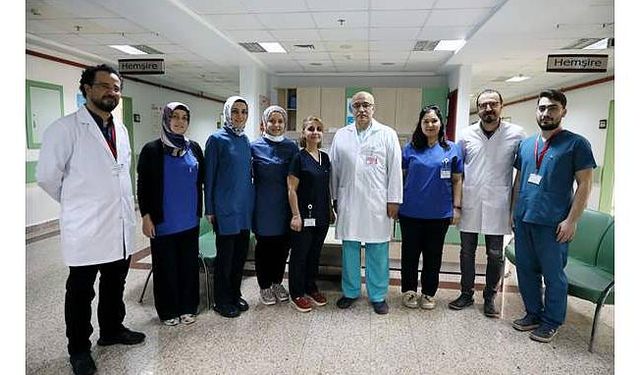 Samsun'da kamu hastanesinde "Holep" yöntemiyle prostat ameliyatı yapıldı
