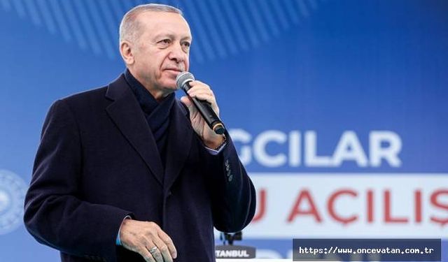 Cumhurbaşkanı Erdoğan: Bir tarafta teröre nefes aldırmayan ittifak, diğer tarafta şer odaklarının desteklediği yapı var
