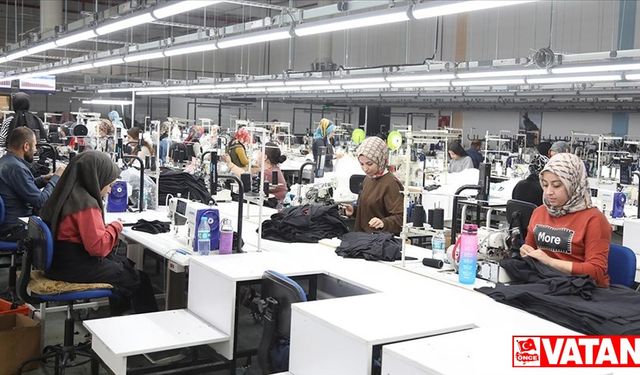 Adıyaman'da tekstil sektöründe çarklar dönmeye başladı