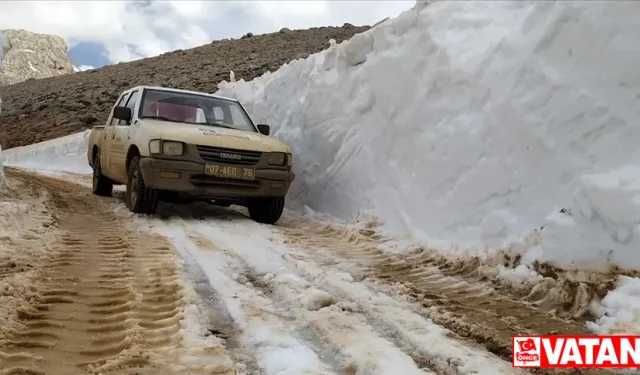 Antalya'da mayısta karla mücadele
