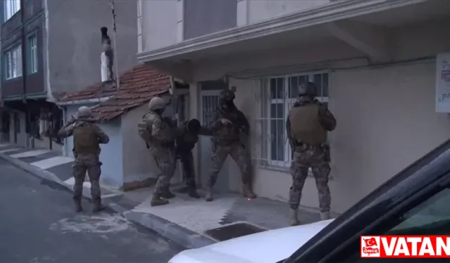 İstanbul'da terör örgütü PKK/KCK yönelik operasyonda 16 şüpheli yakalandı