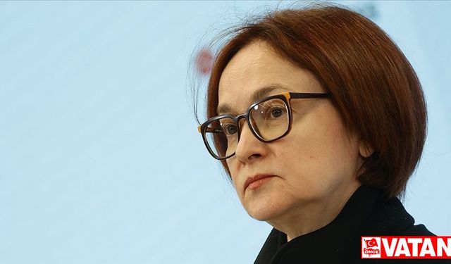 Rusya Merkez Bankası Başkanı Nabiullina: Yaptırımların sıkılaştırılmasına yönelik riskler artıyor