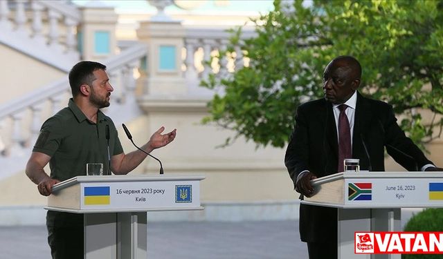 Afrikalı liderlerin "tarihi girişimi"nde Rusya ve Ukrayna'ya 10 maddelik öneri paketi sunuldu