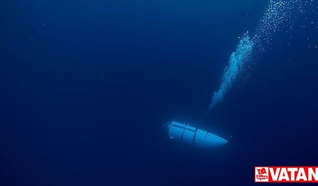 Titanik'in enkazına sefer yapan denizaltıyı arama çalışmalarında su altından sesler tespit edildi
