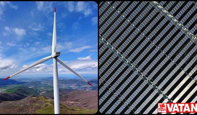 Rüzgar ve güneşin AB elektrik üretimindeki payı ilk kez tüm fosil yakıtların payını aştı