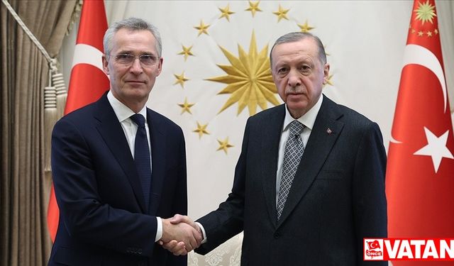 Cumhurbaşkanı Erdoğan NATO Genel Sekreterlik görevi uzatılan Stoltenberg'i tebrik etti