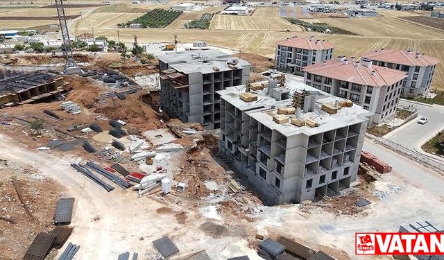 Bakan Özhaseki: Nurdağı'nda toplam 2 bin 909 konutumuzun inşasını hızla sürdürüyoruz