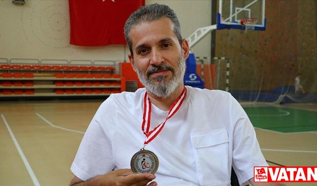 Boccia Türkiye Şampiyonası'nda gümüş madalya kazanan özel sporcunun hedefi milli takım