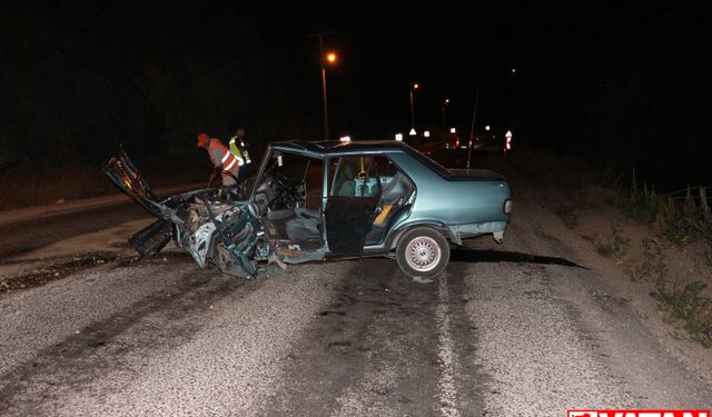 Çankırı'da iki otomobilin çarpıştığı kazada 7 kişi yaralandı