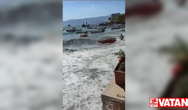 Bursa'da şiddetli rüzgarın etkisi: Tekneler alabora oldu, iki kişi yaralandı