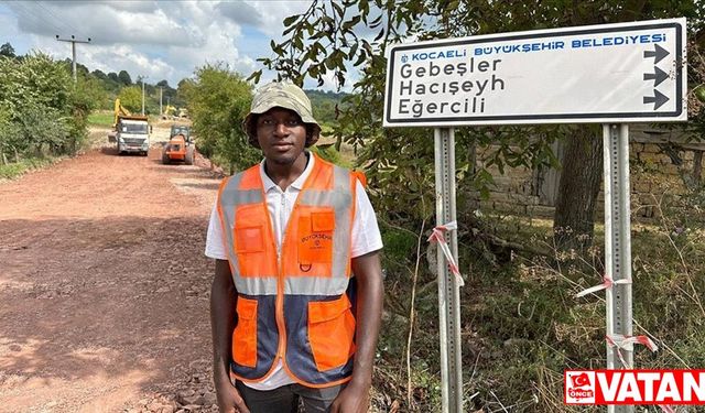 Togolu inşaat mühendisliği öğrencisi Türkiye'de kazandığı tecrübeyi ülkesine aktaracak