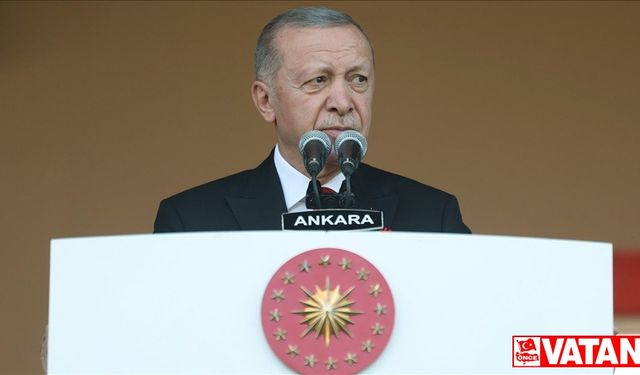 Cumhurbaşkanı Erdoğan: Milli Muharip Uçak KAAN'ın 2023 senesi bitmeden havalandığını göreceğiz