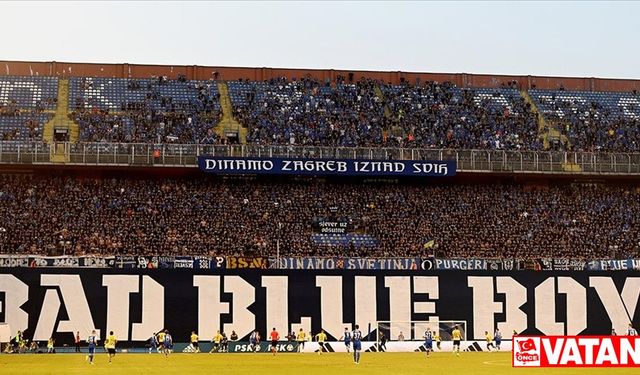UEFA, Dinamo Zagreb'in taraftarlarına bir yıl deplasman yasağı getirdi