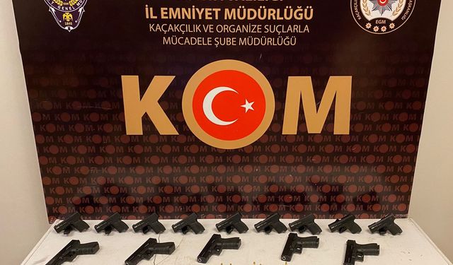Konya'da silah kaçakçılığı operasyonunda 2 kişi tutuklandı