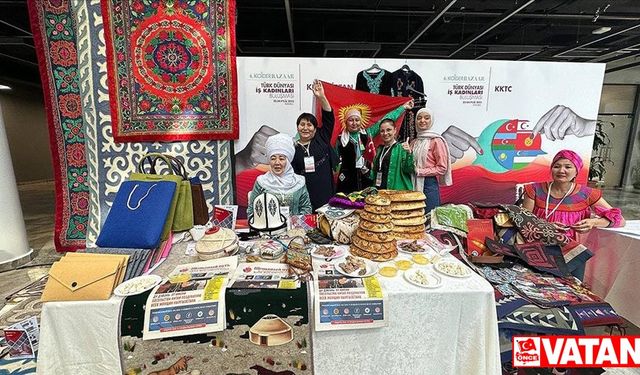 Türk dünyasının girişimci kadınları KOİDER Bazaar etkinliğinde ürünlerini sergiledi