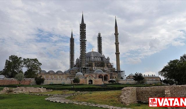 Selimiye Camisi'nin restorasyon çalışmalarının önümüzdeki yıl bitirilmesi hedefleniyor
