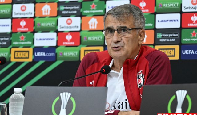 Beşiktaş Teknik Direktörü Şenol Güneş: Her koşulda kazanmak zorunda olduğumuz bir maç