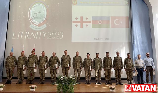 Türkiye, Azerbaycan ve Gürcistan'ın ortak tatbikatı sona erdi