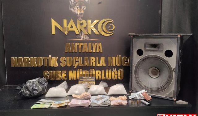 Antalya'da uyuşturucu operasyonunda 8 şüpheli yakalandı