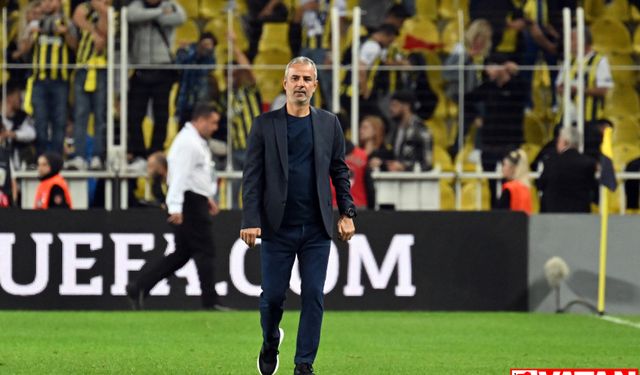 Fenerbahçe Teknik Direktörü İsmail Kartal: Şu anda 9 puanla grupta lideriz
