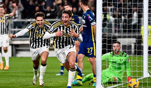 Juventus, sahasında Hellas Verona'yı tek golle geçti