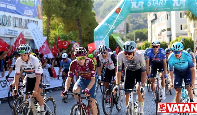58. Cumhurbaşkanlığı Türkiye Bisiklet Turu'nun Fethiye-Marmaris etabı başladı