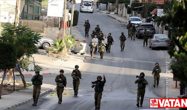 İsrail, işgal altındaki Batı Şeria'ya düzenlediği baskınlarda 3 Filistinliyi ağır yaraladı