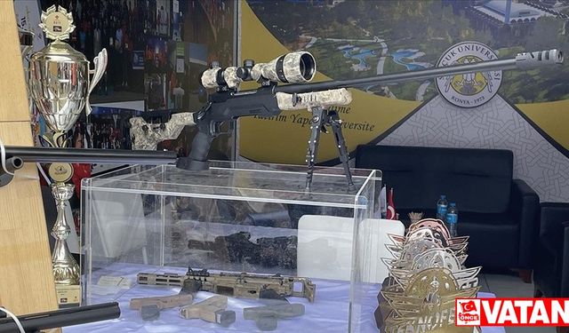 Selçuk Üniversitesi işbirliğiyle üretilen silahlar, TEKNOFEST İzmir'de tanıtıldı