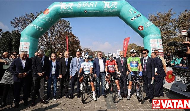 58. Cumhurbaşkanlığı Türkiye Bisiklet Turu'nun son ayağı İstanbul-Sultanahmet etabı başladı
