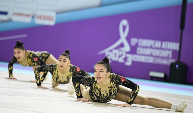 Aerobik Cimnastik Avrupa Şampiyonası, Antalya'da sona erdi
