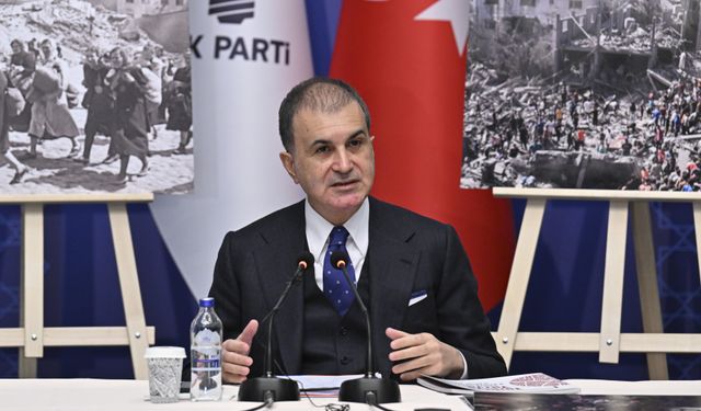 AK Parti Sözcüsü Ömer Çelik: Nazi soykırımının benzeri yaşanıyor!
