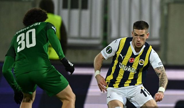 İlk yarı sonucu: Ludogorets 1 - Fenerbahçe 0 