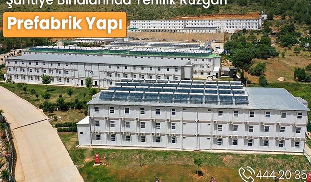 Yeni Nesil Şantiye Binaları: Prefabrik Yapılar İle İnşaatta Devrim!