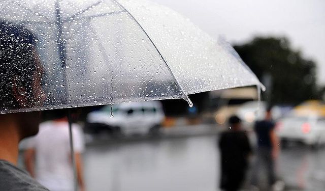 Marmara ve Karadeniz'in bazı kesimleri için kuvvetli yağış uyarısı