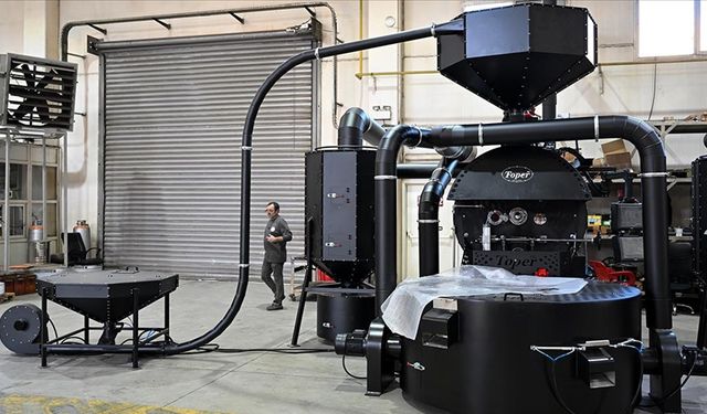 İzmir'de üretilen makineler 139 ülkede kahve kavuruyor