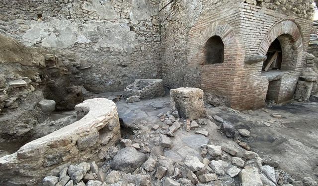 Antik Pompeii'de yeni keşif: Esirler için hapishane fırını ortaya çıktı