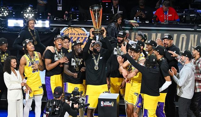NBA'in sezon içi turnuvasını Los Angeles Lakers kazandı