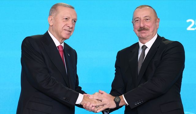 Cumhurbaşkanı Erdoğan, Azerbaycan Cumhurbaşkanı Aliyev'in doğum gününü kutladı