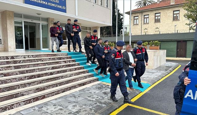 Mersin'de terör örgütü PKK/KCK'ya yönelik operasyonda 5 zanlı yakalandı