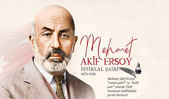 İstiklal şairi Mehmet Akif Ersoy için anma etkinliği