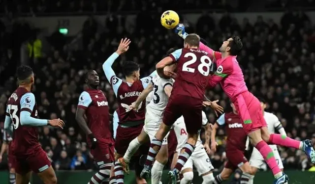 West Ham United, deplasmanda Tottenham'ı 2-1 yendi