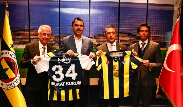 İBB Başkan adayı Kurum'dan Fenerbahçe Spor Kulübü'ne ziyaret